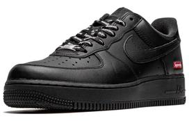 Nike X Supreme Air Force 1 Low „Box Logo Black“ CU9225-001 45.5 gray