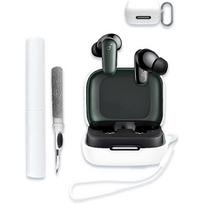 Case for Soundcore by Anker P30i Earbuds, Soft Silicone Protective Portable Scratch Shock Resistant Hard Shell with Cleaner Kit & Carabiner & P31i balta
