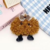 Creative Cloud Plush Doll Pendant – White & Dark Cloud Figurines for Kindergarten Gifts gray