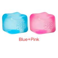 Schylling Needoh Nice Cube Sensory Toy Stress Relief Fidget Cube Anxiety Relief Focus Calm Desk Gadget for Adults Children blue