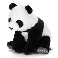Colorata Giant Panda Plush Toy Soft Realistic Plush Animal Toy Doll Mascot Birthday Gift Present Christmas Christmas Present (Baby Panda) - Touch, white