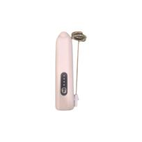 Handheld Electric Milk Frother, Stainless Steel Mini Blender & Egg Beater 1 set (refer to product image for specs) white