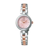 Žiūrėkite Seiko Selection Solar SWFA193 Sidabrinis Rožinis Auksas [Seiko Laikrodis] Moteriškas Moteriškas +