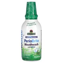 Nature's Answer, PerioBrite, Mouthwash with Xylitol, Cool Mint, 16 fl oz (480 ml) white