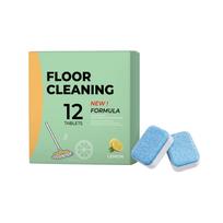 Floor Cleaning Tablets 12 Pack Effective Formula for Mop Use Suitable for Various Hard Floor Surfaces Easy to Dissolve and Clean one size balta