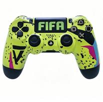 Ergonomic Controller for PS4, Wireless Gamepad with Comfortable Grip, Dual Analog Joysticks and Vibration Feedback