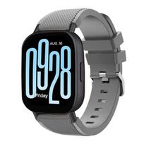 Sportinis silikoninis dirželis  Redmi Watch 5 Active 5 Lite išmaniajam laikrodžiui Sportiškas minkštas pralaidus orui dirželis Redmi Watch 3 Active 3 Lite Redmi Watch 3 Active pilka