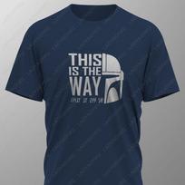 TAIP TAI YRA Mandalorian T-shirt Marškinėliai Su Screen Print Dizainu Naujas Vasaros Apvalia Kaklo Iškirpte Vyriškas Klasikinis Kvėpuojantis paprastas Trumpomis Rankovėmis XL gray