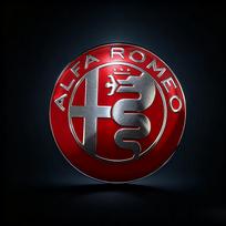 74mm lydinio metalinis ženklelis Alfa Romeo ženklas Automobilio logotipas OEM stiliaus Giulia Stelvio Giulietta Mito priekinei grotelėms bagažinės dangčiui pakeisti WQ4