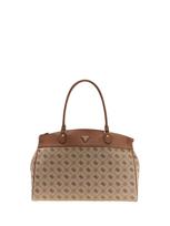 GUESS Rankinė 'Melinda Logo Deluxe' ruda