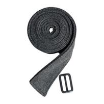 Dirbtinės vilnos diržas, atsparus dėvėjimuisi dekoravimo aksesuaras stilingas dirbtinis paltas, skirtas mokyklai One Size tamsiai pilka spalva