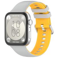 Daugiaspalvė apyrankė Huawei Watch Fit 3 apyrankei, išmaniojo laikrodžio sportinė apyrankė Huawei watch Fit3 apyrankei, priedai Huawei watch Fit3 gray