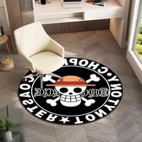 Cute Monkey D. Luffy from the Japanese manga ONE PIECE carpet is soft, home, bedroom, door mat decoration, and non slip carpet E11 80x80cm( 31x31in)