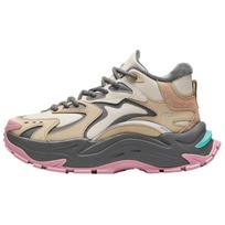 Anta Raw Chocolate Shoes, Fleece Lined Comfortable Slip Resistant Abrasion Resistant Mid top Casual Shoes Women's 122448987-1 EU 37.5 beige