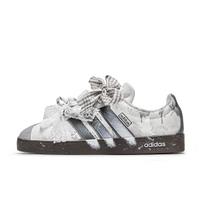 Adidas ADCDAVINCI, Rosemary Slip Resistant Abrasion Resistant Low top Skateboard Shoes Unisex Silver Brown HQ1802(TeamM-) 37⅓ white