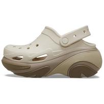 Crocs Shell Cream Puff EVA Clogs Women's Taupe 210061-214 39 pilkšvai ruda