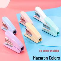 Compact Durable Stapler: Portable, Stylish, Effort-Saving Stationery for Students and Office Supplies JS1212A white