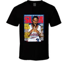 Slam Magazine Issue 89 Ben Wallace Popular Basketball Magazine Grunge Look T Shi M brown