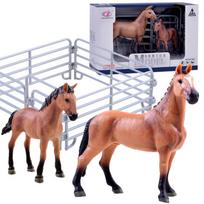 ANIMALS FARM SERIES Figūrėlių rinkinys „Arklys ir kumeliukas“ HORSES COLLECTION ZA3391