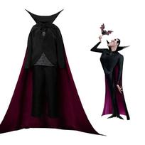 Xs-3xl Drakulaura Mavis Džonatanas Vampyro Kostiumų Rinkinys Hotel Transylvania Kalėdos Dracula,S black