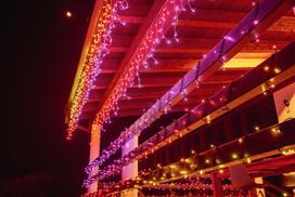 PAŽANGIOSIOS VADOVAUJAMOS ICICLES TWINKLY 190 RGB 5X0.7M