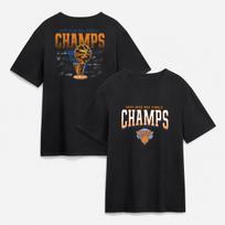 2026 NBA Finals Champions Roster Trophy T-Shirt M black