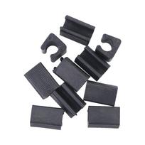U Shaped Tilt Anti-Front Furniture Feet Tubing Caps Floor Glides Tube Rear Pad Damper Stool Pipe Clamp Chair Leg Pad