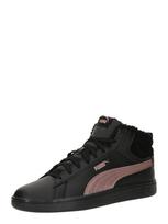 PUMA Sportbačiai su auliuku 'Smash 3.0' rausvai violetinė spalva / juoda
