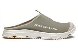 SALOMON RX Slide 3.0 Athleisure Abrasion Resistant Slip Resistant Closed Toe Slippers Unisex Green 474316 38 gray