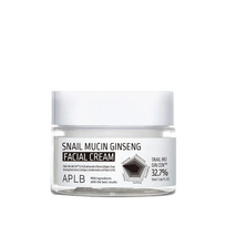 APLB Snail Mucin Ginseng Facial Cream veido kremas su sraigių mucinu, 55 ml