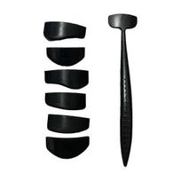 1 rinkinys 6-in-1 akių šešėlių raukšlės linijos rinkinys Nešiojamas kelioninis akių šešėlių raukšlės antspaudas Moterims raukšlės sukūrimas Pradedantiesiems draugiškas Profesionalus akių makiažas