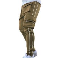 Vyriškos šviesą atspindinčios juostelės „Cargo“ kelnės Daugiakišenės „Jogger“ kelnės XL