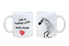 Barb Horse - mug with a horse, mug with a photo, personalized gift from the Art-Dog brand balta