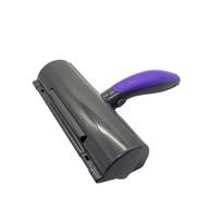 Pet Hair Remover Roller with Light Reusable Lint Brush for Cat Dog Fur Cleaning One Size pilka spalva