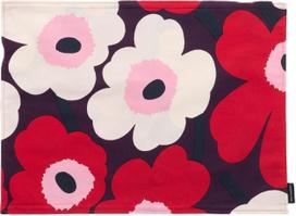 Marimekko Lėkštės padėkliukas Pieni Unikko rausvų ir violetinių atspalvių, su akrilo danga