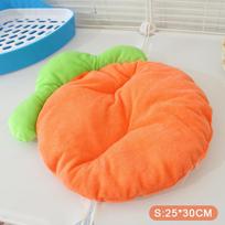 Warm Carrot Shaped Rabbit Mat Soft Breathable Cute Sleeping Pad For Pet Small Animal Hamster Rabbit Puppy Kitty Sleeping Bed Mat A1 green
