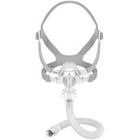 YUWELL YN-03 Cpap kaukės Cpap nosies kaukė miego apnėjos burnos ir nosies kaukė su galvos apdangalu cpap aparatams nuo miego apnėjos M white