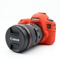 Canon EOS 6D Camera Silicone Protective Case Shockproof Scratch Resistant Waterproof Cover DSLR Body 6D Red red