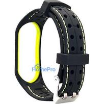 Beline Strap Xiaomi Mi Band 7 Black-Lime