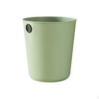 Trash Can, Modern Wastebasket, Odor Protection, Small Bin for Kitchen, Bathroom, Office, Bedroom Green Large 12L beige