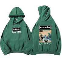 Tikrai Galbūt Grafiniai Džemperiai Oasis-s Grupė Gyvai'25 Grafiniai Džemperiai Sunki Metalo Mada Vyrams Sudadera Gatvės Drabužiai Unisex Laisvalaikio Viršus S black