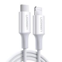 UGREEN Type-C to Lightning PD Fast Charging Cable white