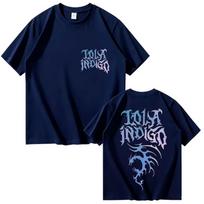 Summer Singer Lola Indigo Tour  Relaxing New T Shirts Men Harajuku  Fashion T-shirt Vintage Short Sleeve T Shirt 3XL black