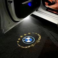 2/4P car door LED welcome light is suitable for BMW  (2011-2014) 6 Series F13 coupe/F12 convertible (640i, 650i, M6.E85/E86 Z4 gsrm90 2pcs gray