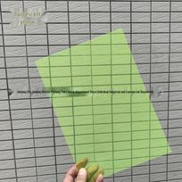 Vaikų A4 permatoma PVC plastiko plokštė „pasidaryk pats“ tapybai ir grafičiams A3 [297x420x0.3mm]