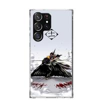 Zaraki Kenpachi Bleach telefono dėklas Samsung Galaxy S26 Ultra S23 S24 S25 Edge S20 FE S21 S22 Plus minkštas spausdintas dėklas Funda Samsung S23 Ultra white