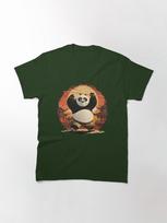 Kung Fu Panda Panda kung fu Classic T-Shirt L miško žalia spalva