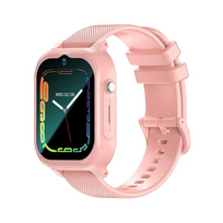 iWear Z01 Pro 4G LTE/GPS LBS WiFi Track IPX7 Kids Watch & Phone Call HD Camera Pink
