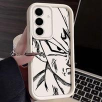 D-Dragon Balls Goku Vegeta telefono dėklas Samsung S26 S25 S24 S23 S21 S20 Ultra For Galaxy S25 S24 FE S26 Plus Funda Minkštas dėklas Galaxy S23