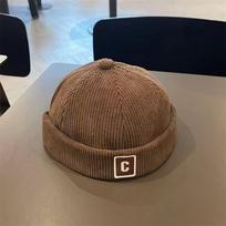 Vaikų rudens/žiemos beretas: Madinga ir šauni meliono kepuraitė berniukams ir mažiems vaikams nuo 1,5 iki 3 metų Head circumference 48-52cm (1-5 years) brown